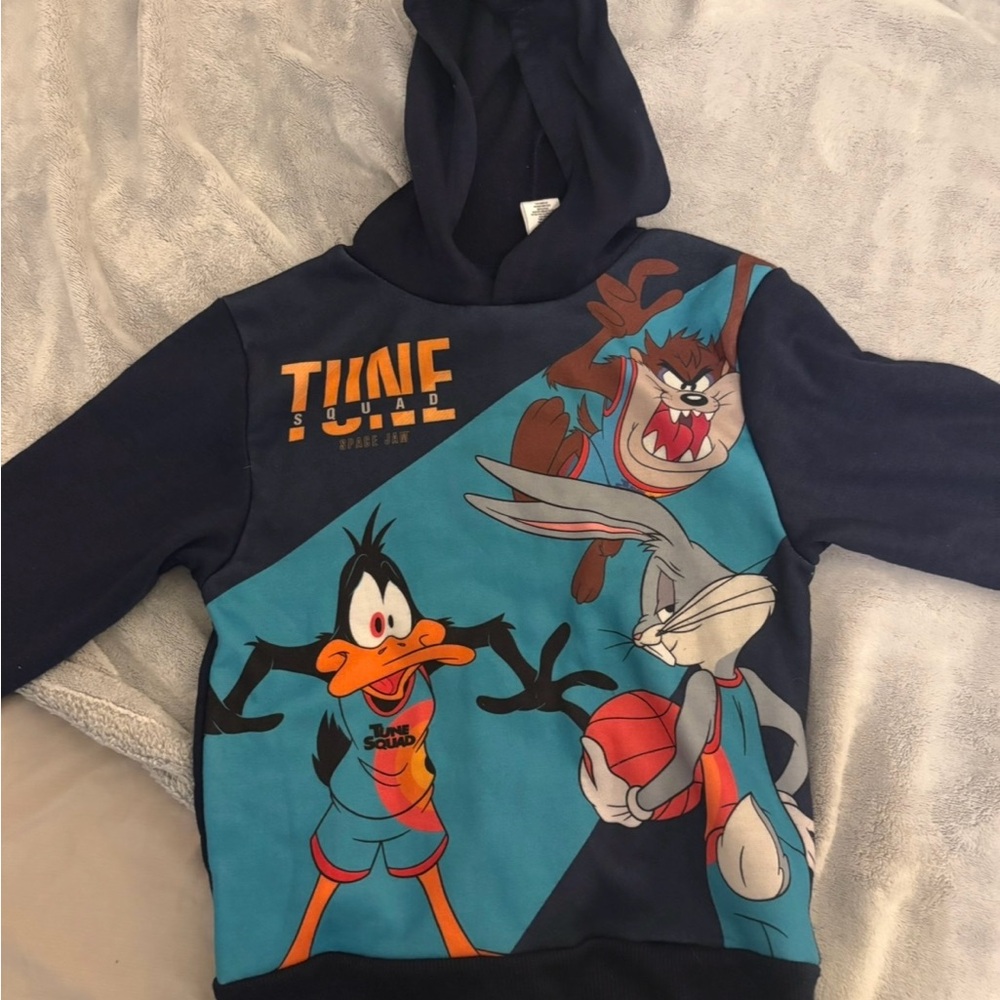 Tune Squad Kids Hoodie - Blue
